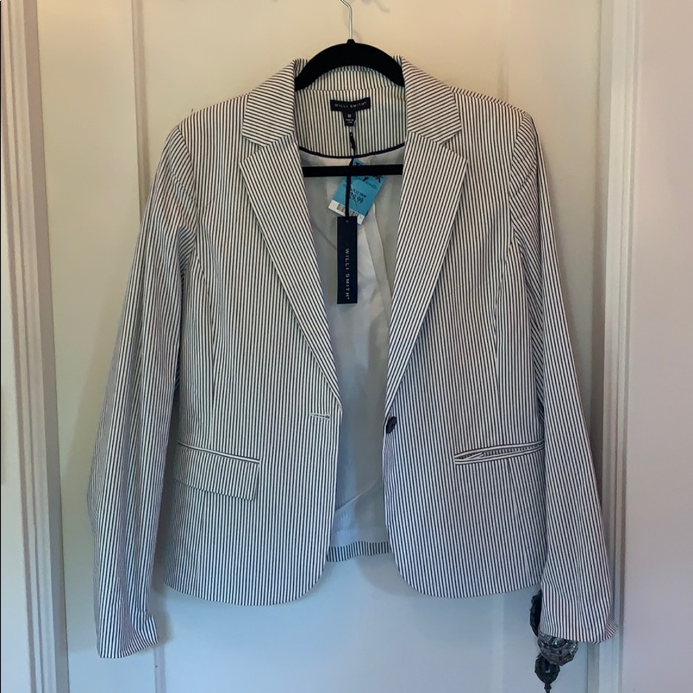 Striped Willi Smith blazer